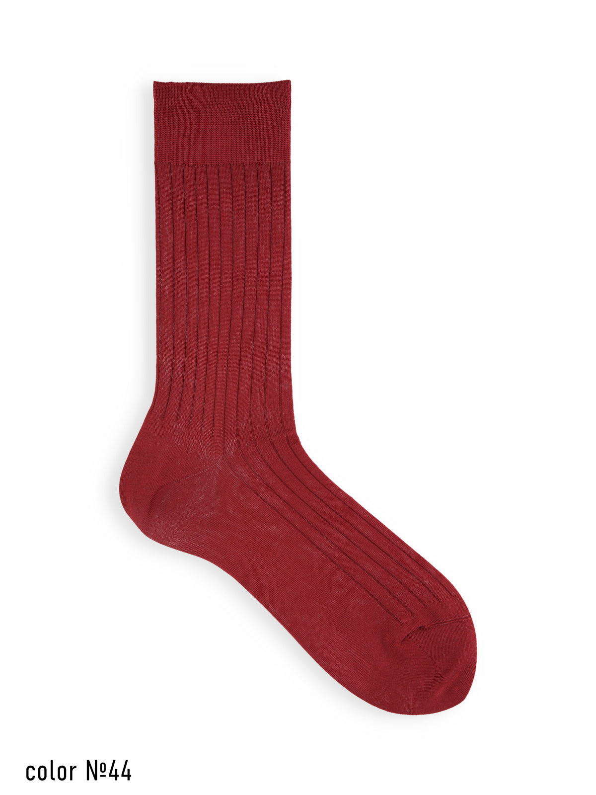 【Tabio MEN】表糸綿100％リブレギュラーソックス(25.0cm)