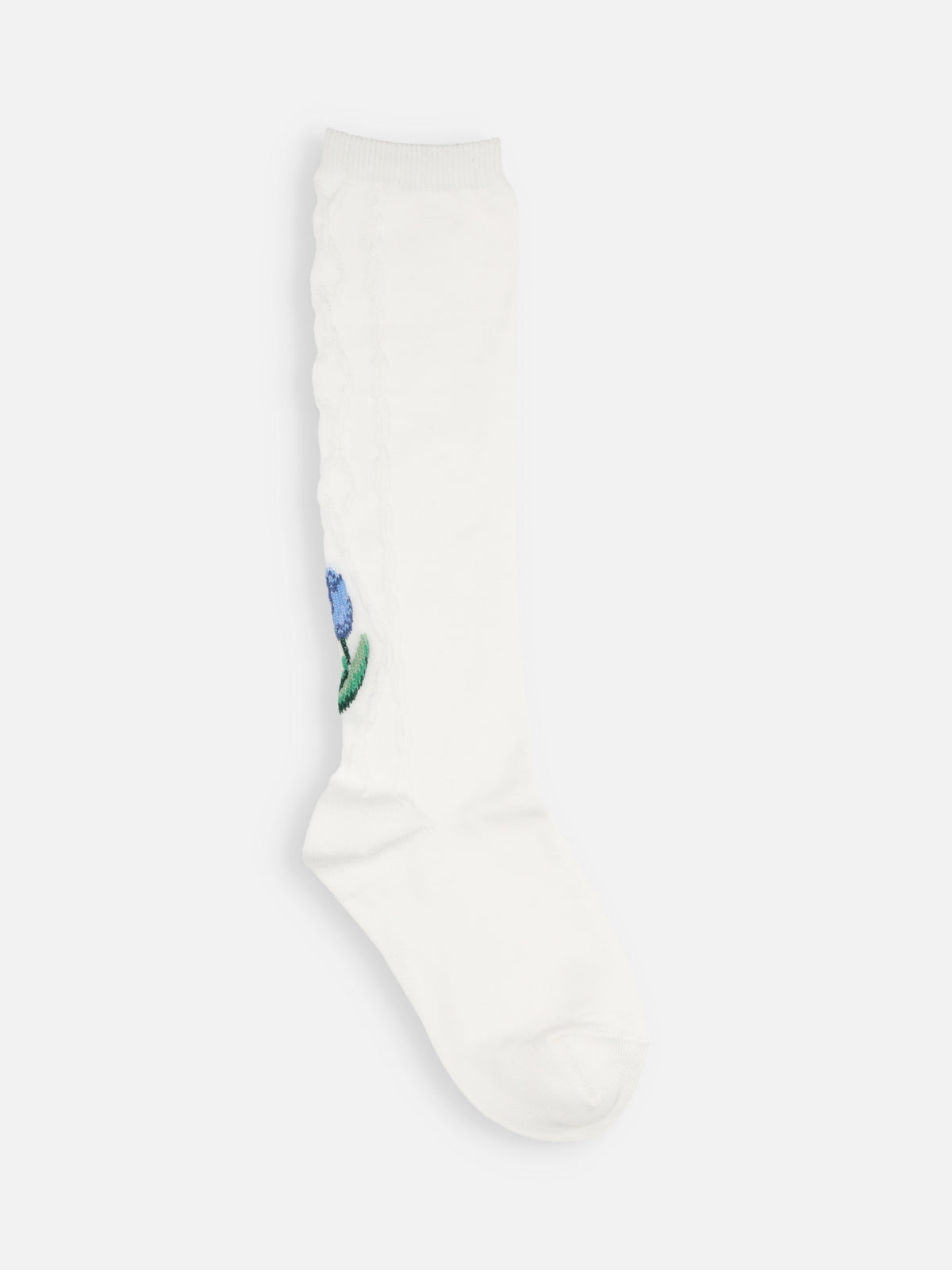 【キッズ】 チューリップハイソックス / 19-21cm - サラシ