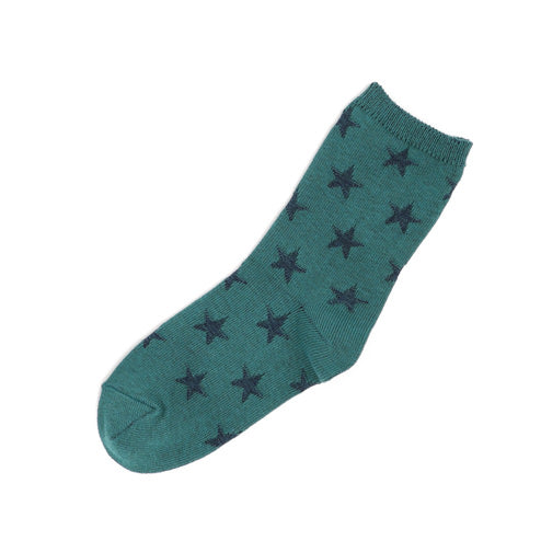 【キッズ】星柄リンクスソックス / 16-18cm - エメグリ