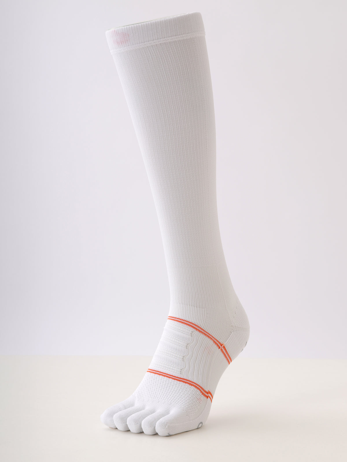 BASEBALL 五本指ロングソックス / 23-25cm - サラシ