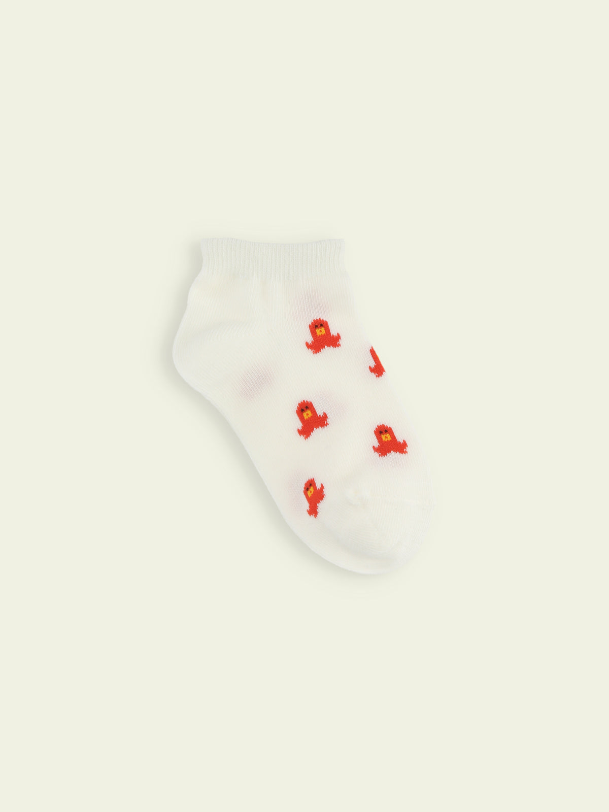 【3足1,485円】キッズ お弁当柄スニーカー丈ソックス / 13-15cm