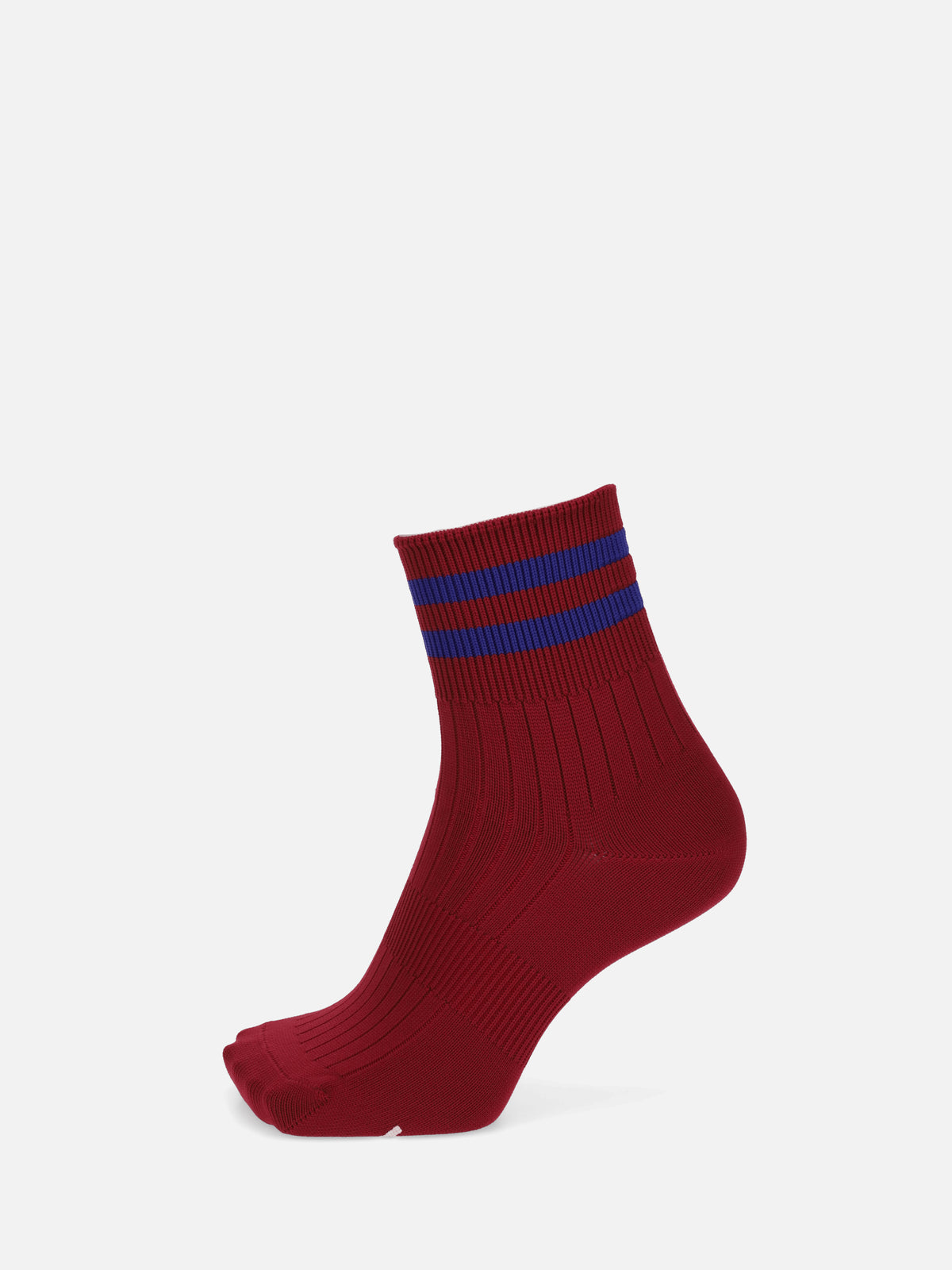FC Barcelona ラインショートソックス / 23-25cm - ワイン