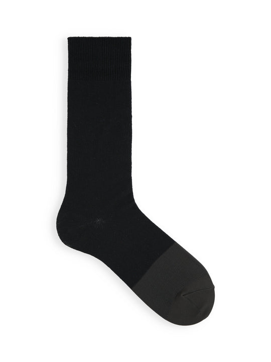 【Tabio MEN】つま先DRY綿麻混カノコソックス