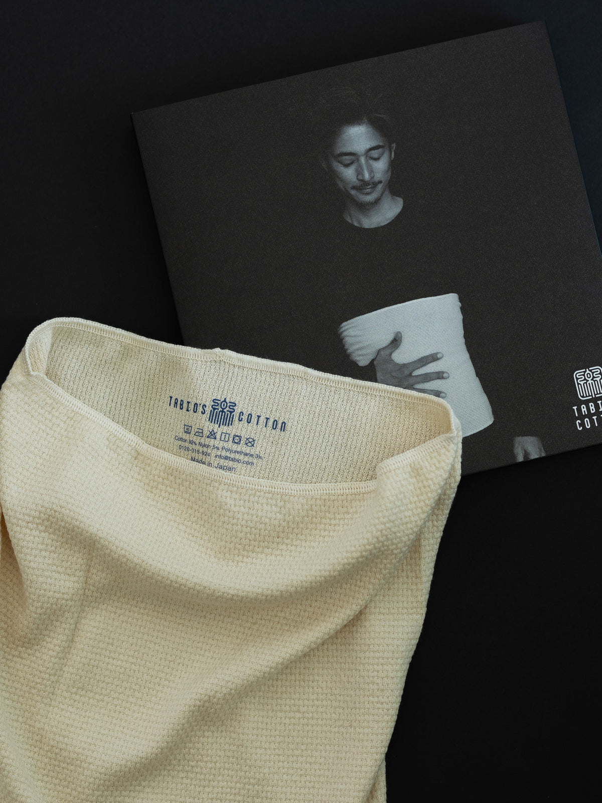 【TABIO'S COTTON】WEB限定 ボディーウォーマー / Mサイズ