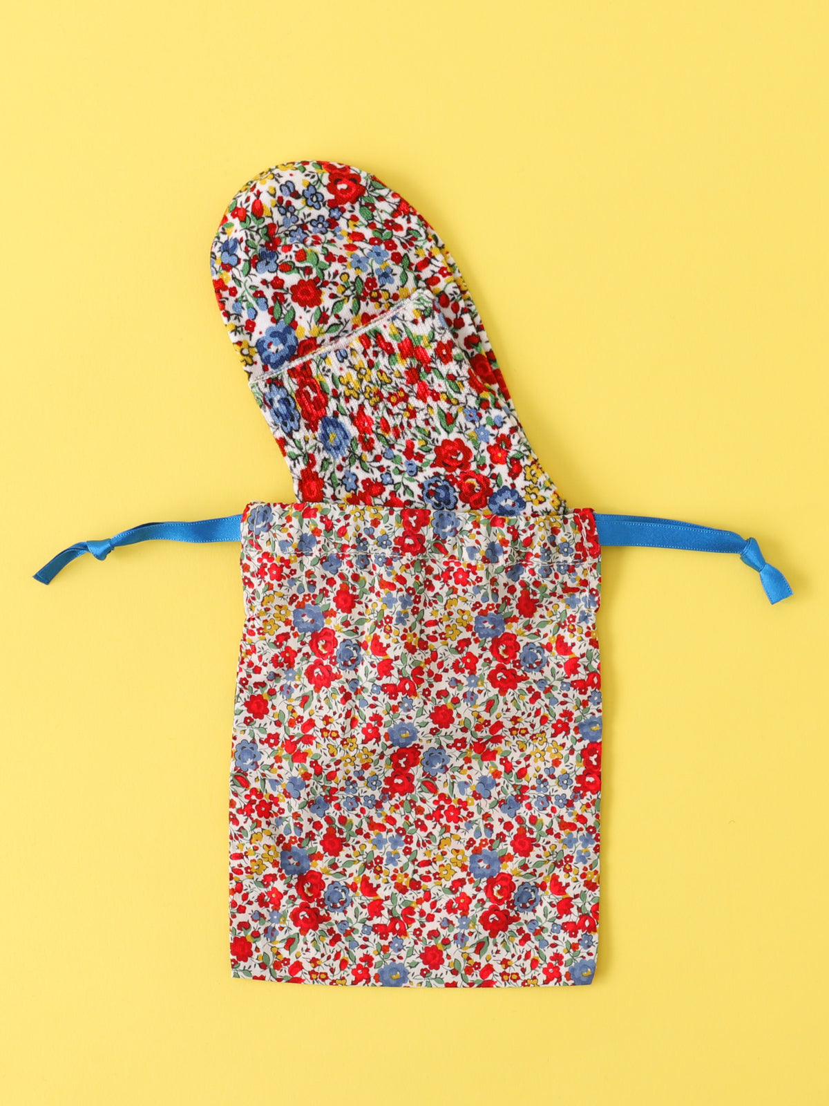 【WEB限定】Tabio made with Liberty Fabric ギフトセット レッド