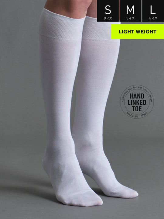 【Tabio MEN】＜冠婚葬祭にも＞ピマコットンブレンド無地ロングホーズ