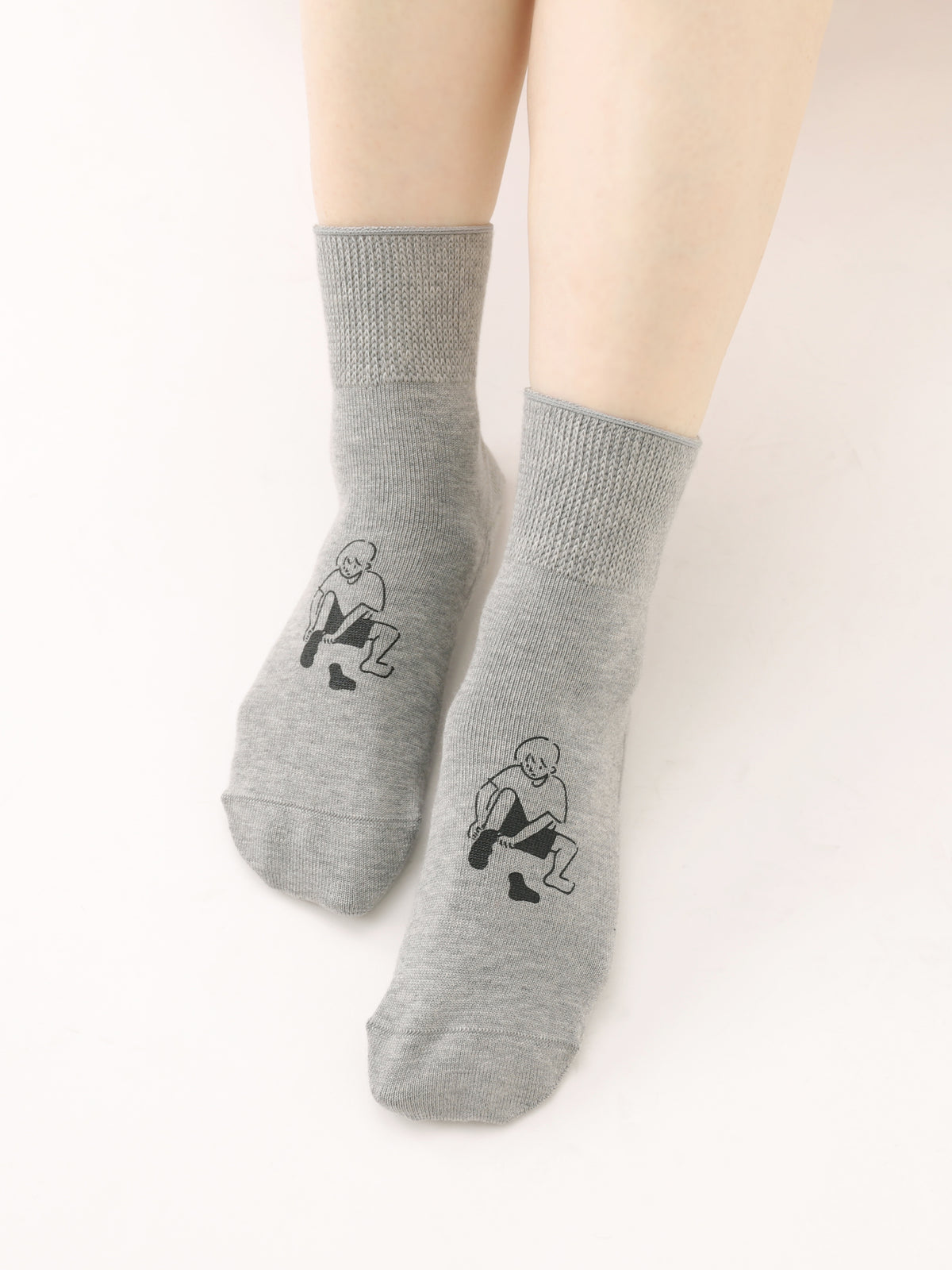 【長場雄×NAIGAI×Tabio】 SOCK SUNみんなのくつした / 24-26cm - タングレーモク