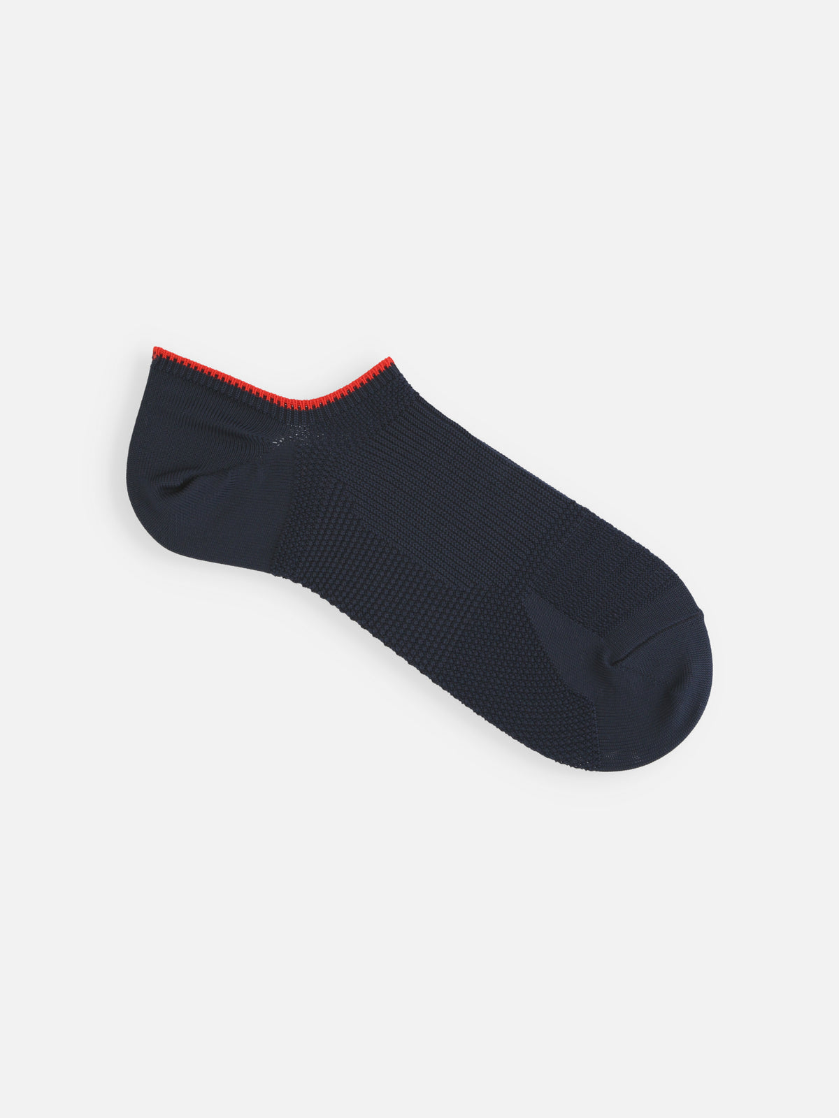 【Tabio MEN】ドライカノコスニーカー丈ソックス(27.0～29.0cm) - ネイビー+シュアカ
