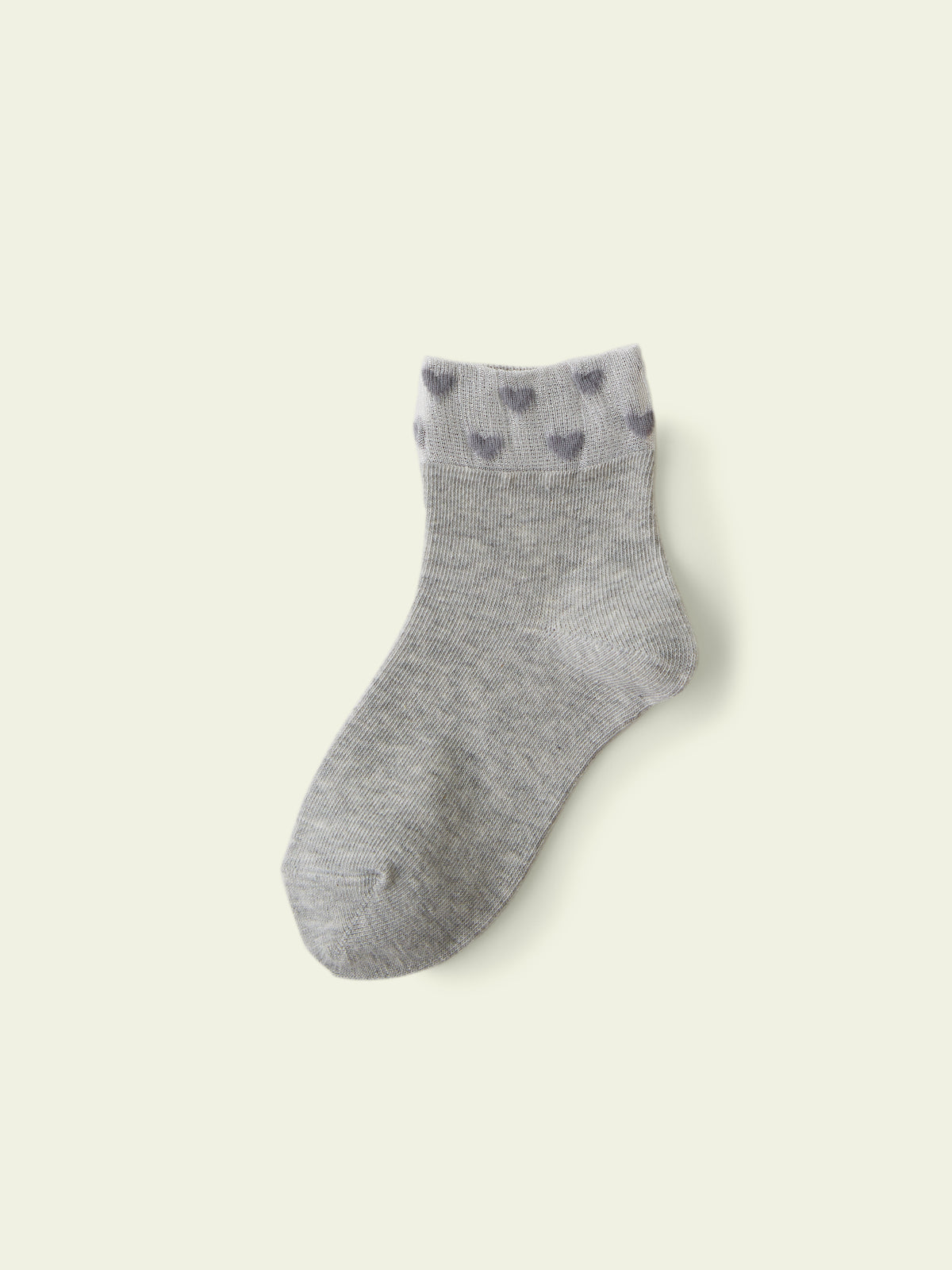 【3足1,485円】キッズ トップチュールハートショートソックス / 13-15cm
