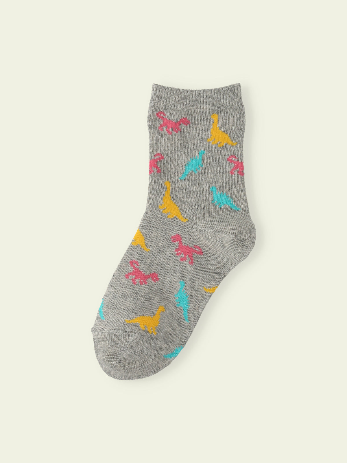 【3足1,485円】キッズ 恐竜柄ショートソックス / 13-15cm