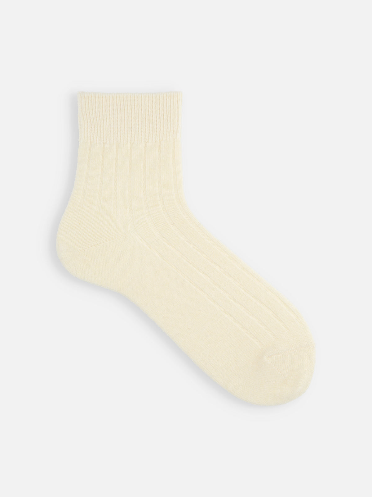 【Tabio MEN】WOOL太リブショートソックス（27.0～29.0cm）