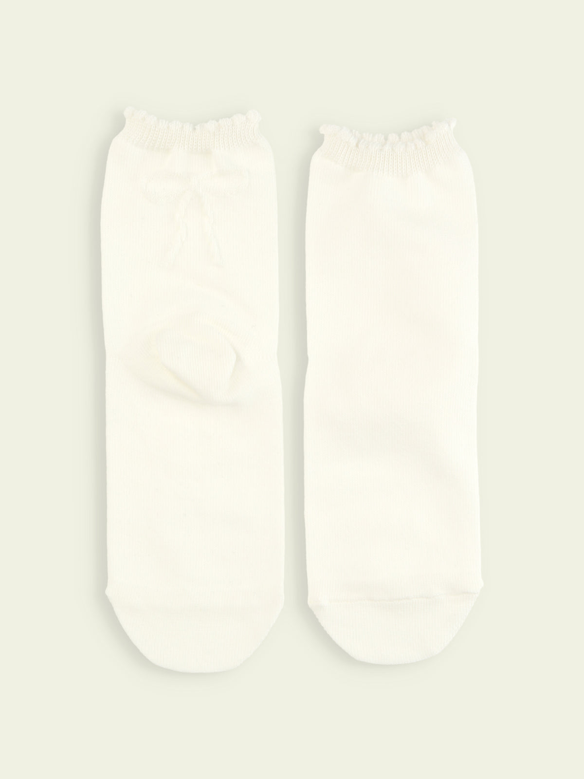 【3足1,485円】キッズ バックフロートリボンショートソックス / 19-21cm
