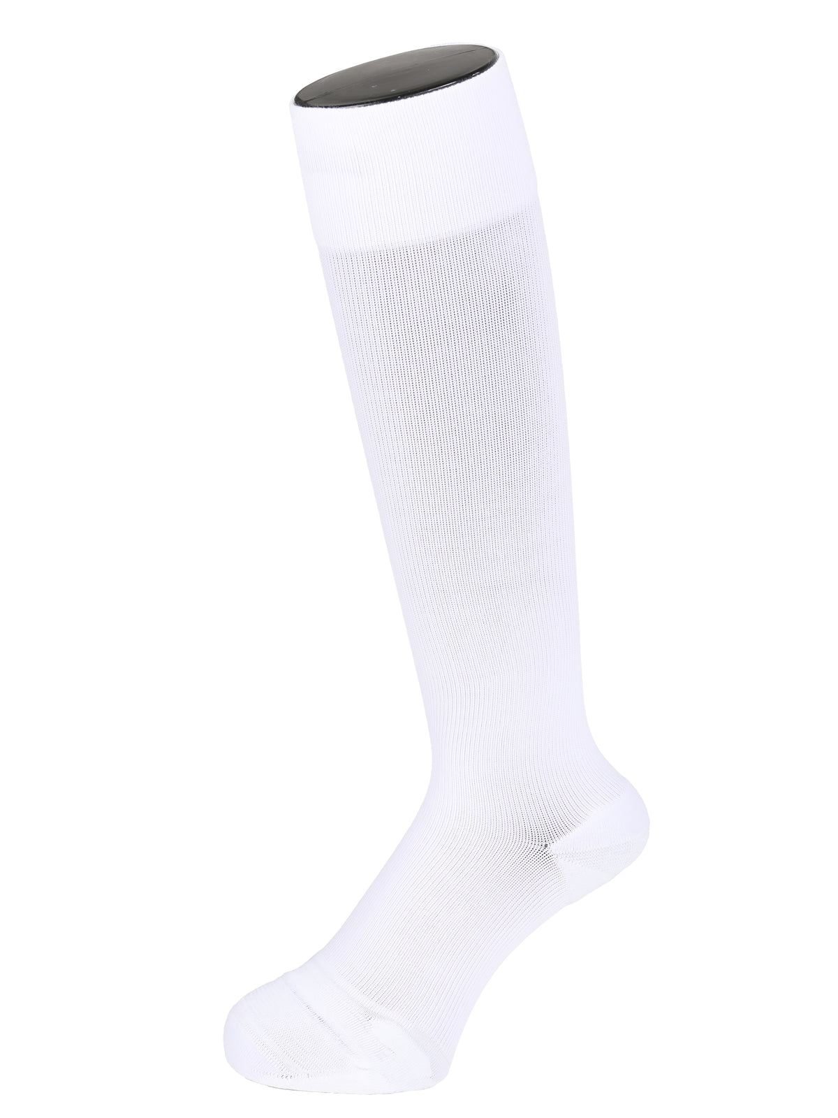 【Tabio MEN】ちょうどいいソフト着圧のハイソックス(25.0〜27.0cm) - ホワイト
