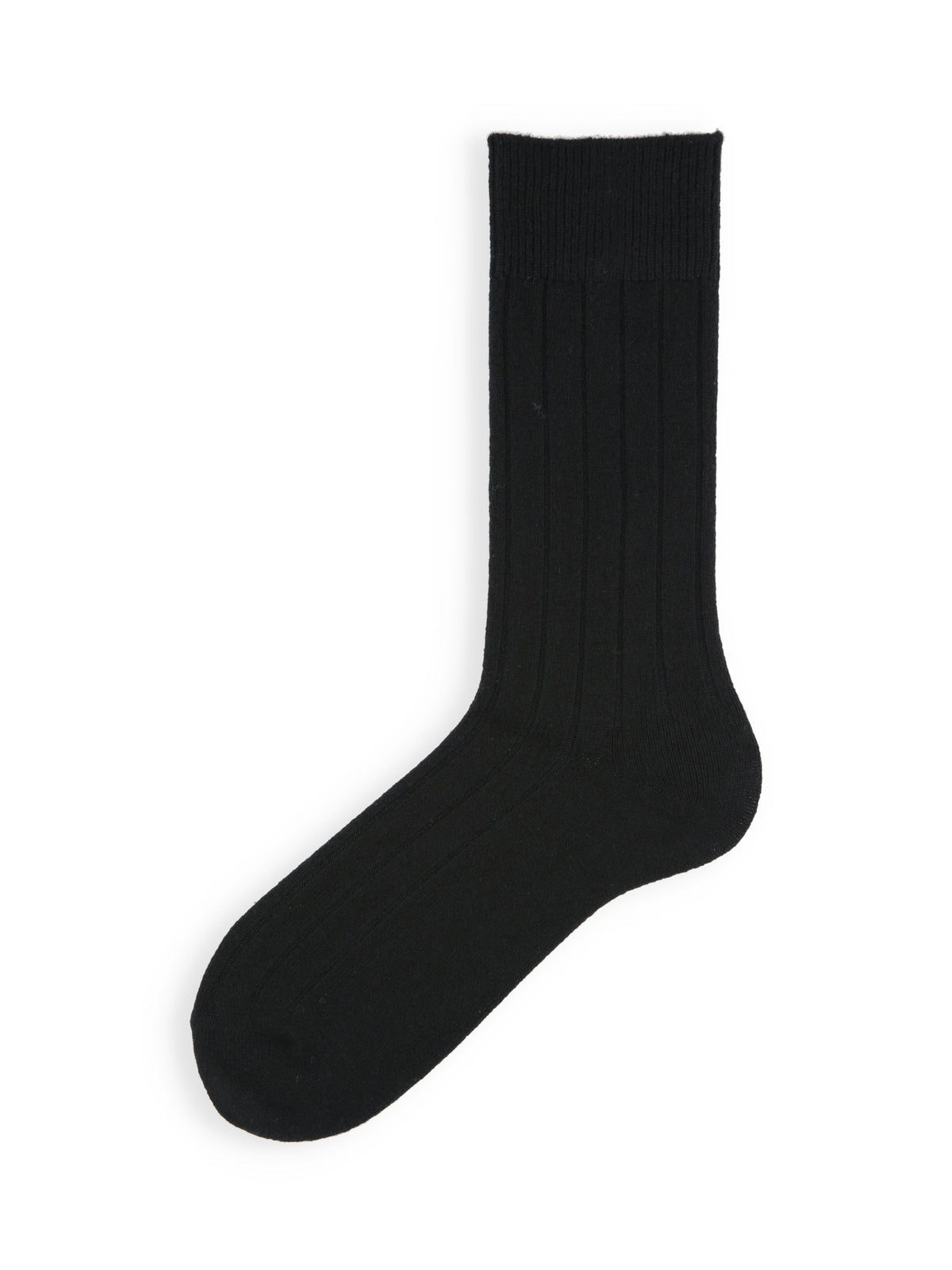 【Tabio MEN】PURE WOOLワイドリブソックス(27.0〜29.0cm)