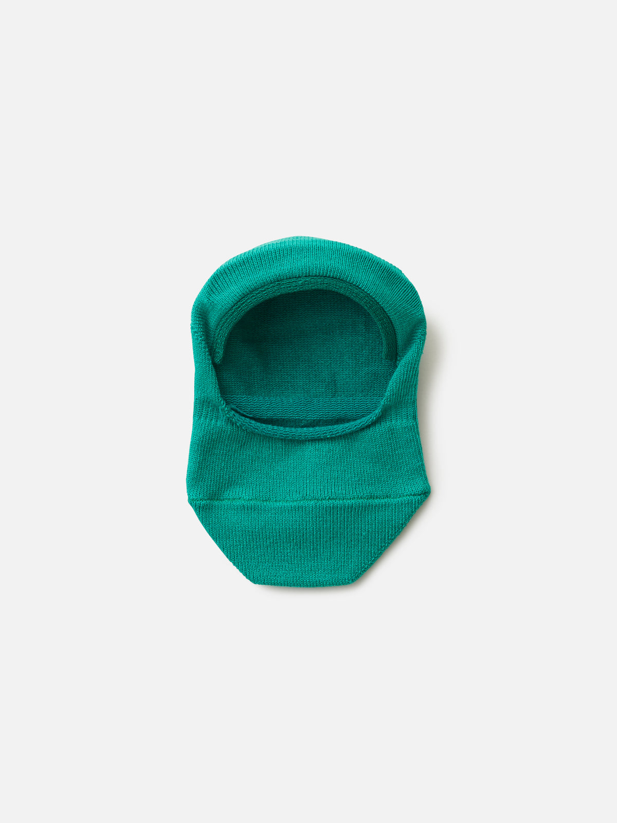 【キッズ】無縫製無地カバーソックス 滑止め付き / 13-15cm - グリーン
