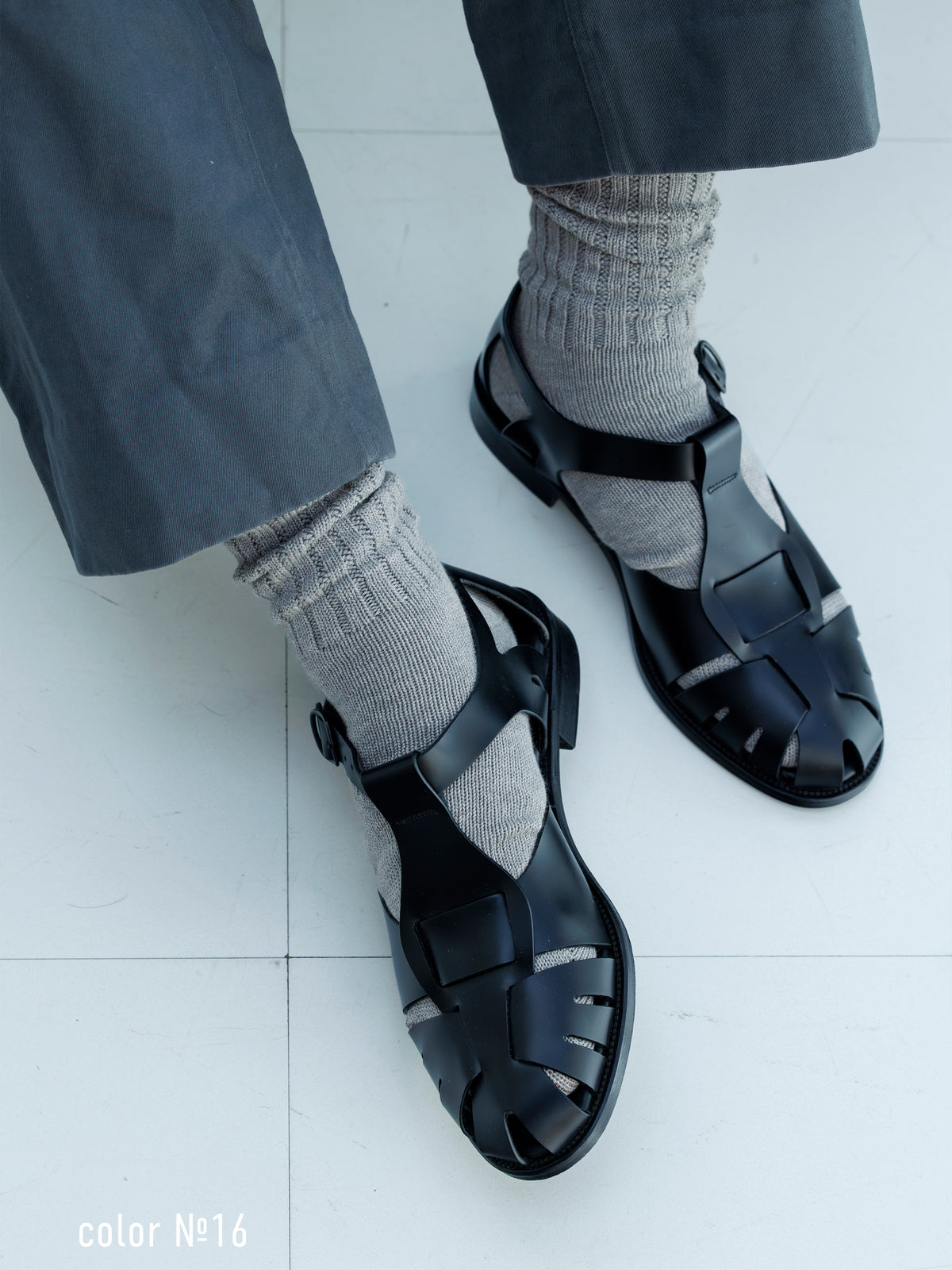 【Tabio MEN】リッチェル編みルーズソックス(23.0～25.0cm)