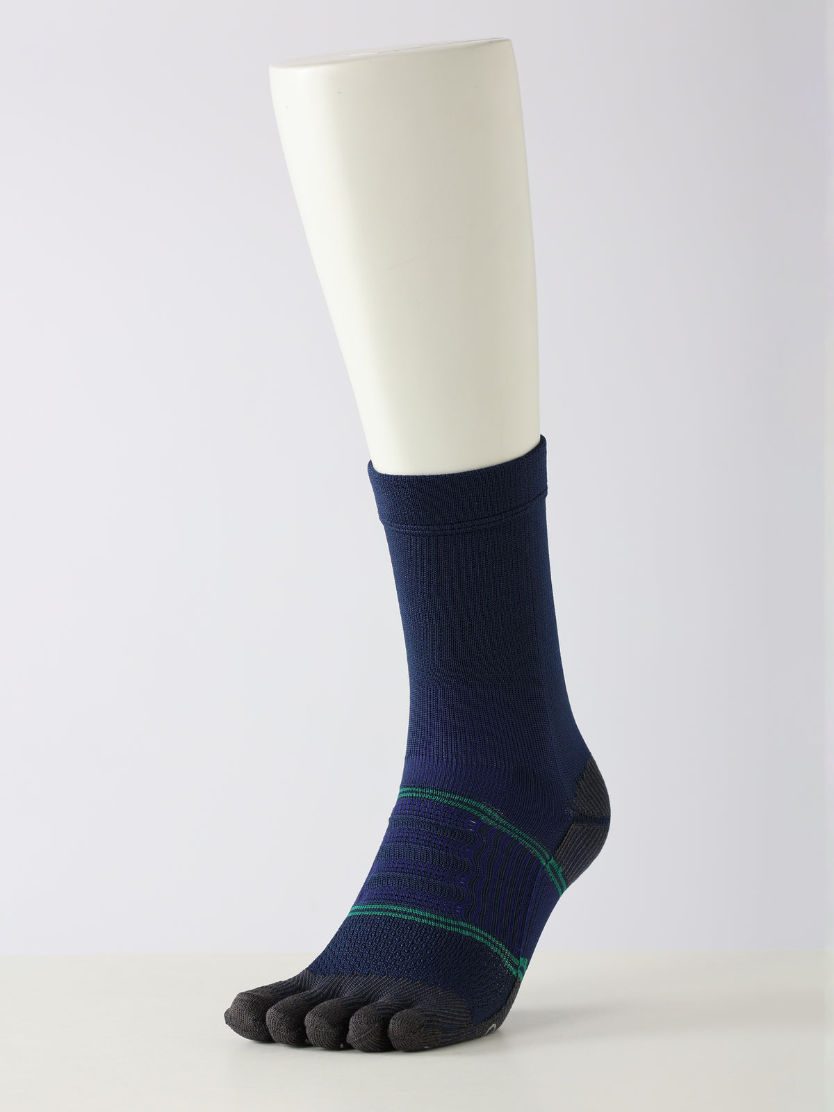 BASEBALL 五本指クルーソックス / 25-27cm - コン