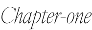 chapter01