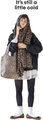 モデル女性と商品の画像