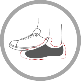 深め丈カバーソックス